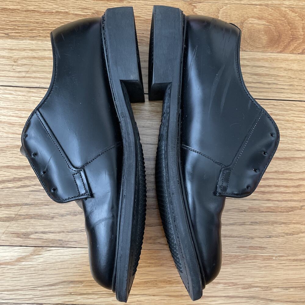 VIBRAM AVONITE DUPONT Oxfords Mens Size 8M Patent Leather Shoes - 107